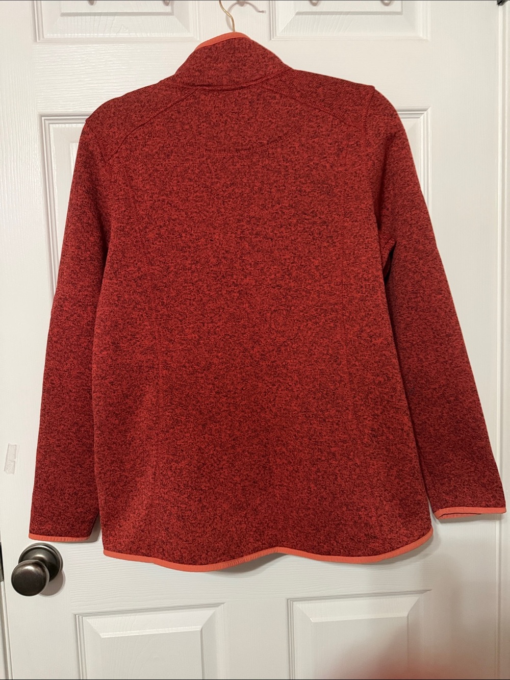 L.L. Bean Rust Heather Full-Zip Jacket - Picture 6 of 6